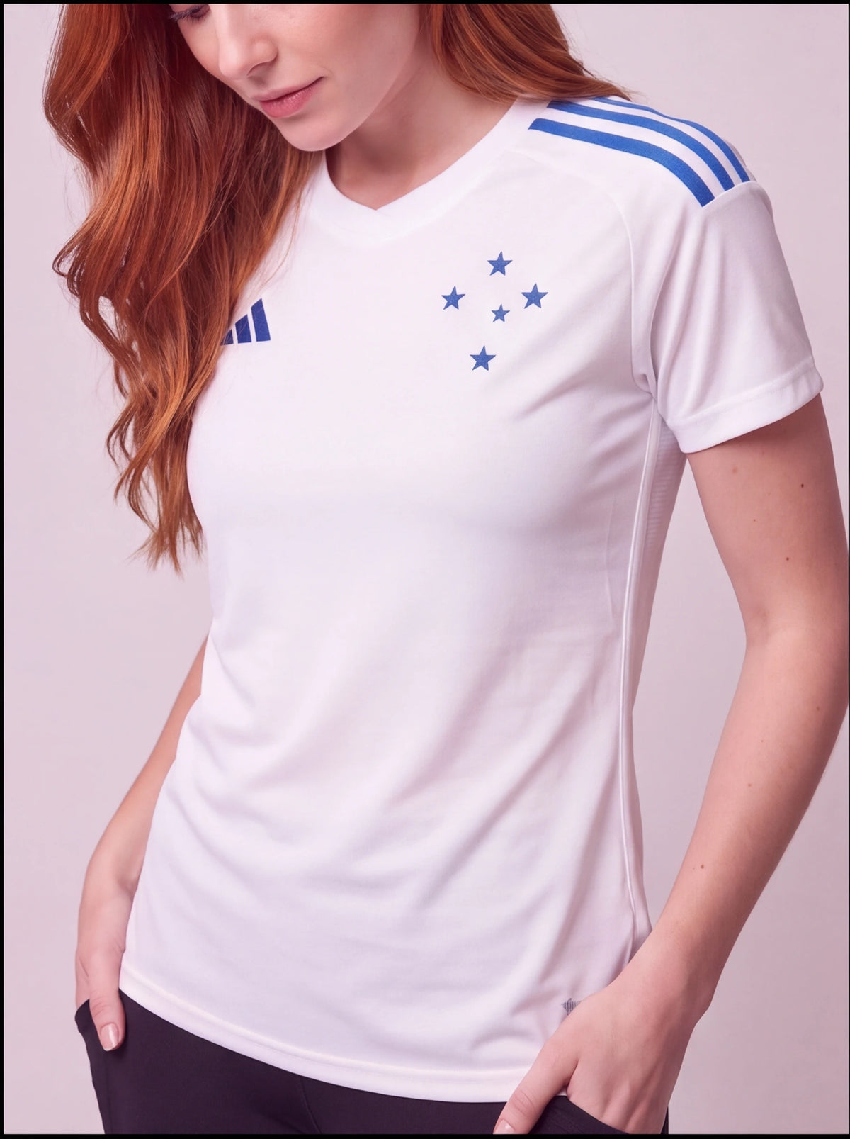 Camisa Cruzeiro Feminino Branca 26/27