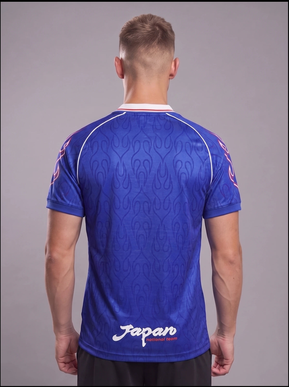 Camisa Retro Japão Azul 1998