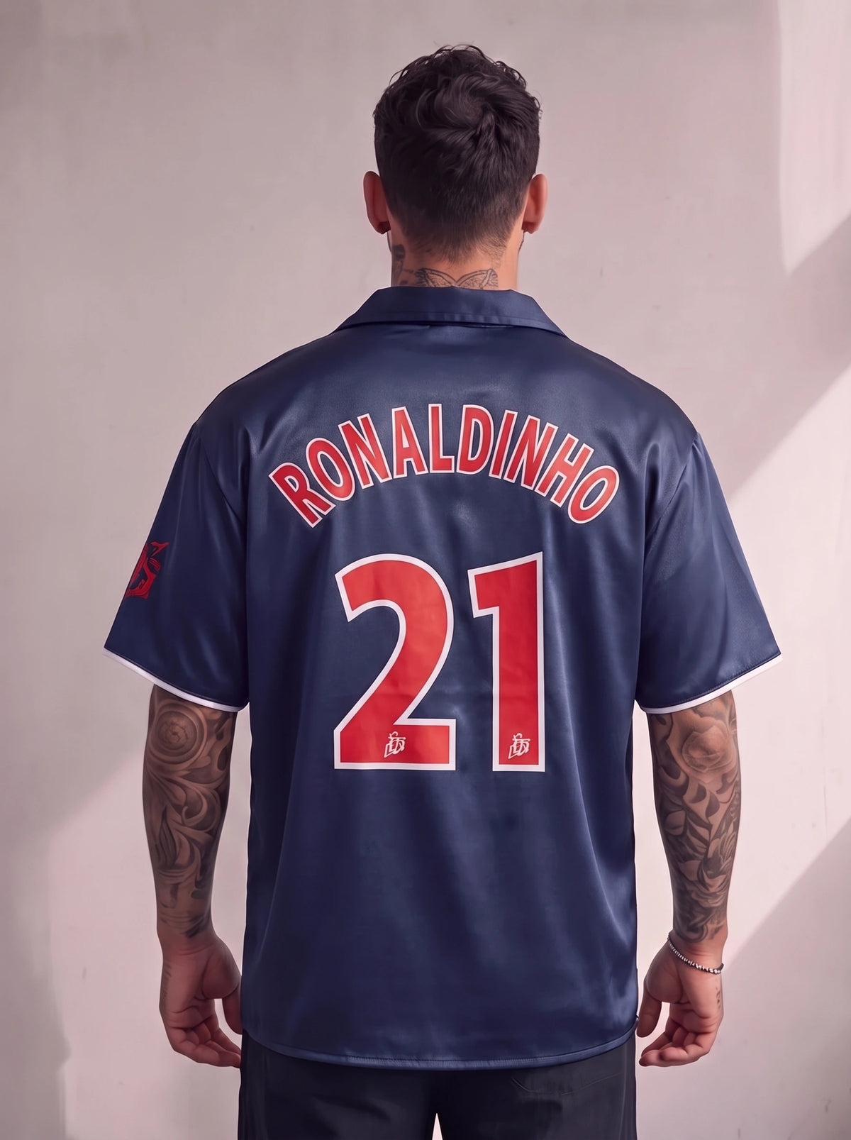 Camisa Retrô PSG I Ronaldinho 2001/02