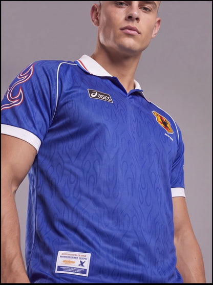 Camisa Retro Japão Azul 1998