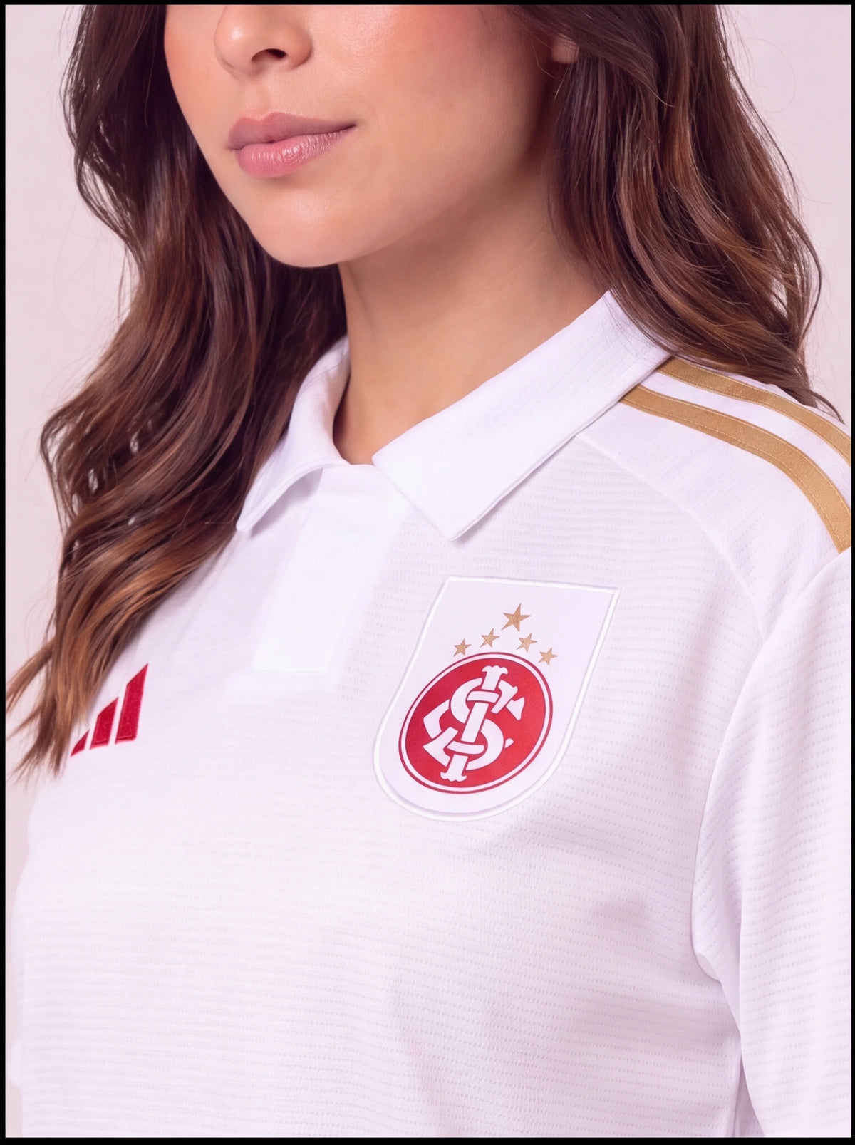 Camisa Feminina Internacional Branca II 26/27