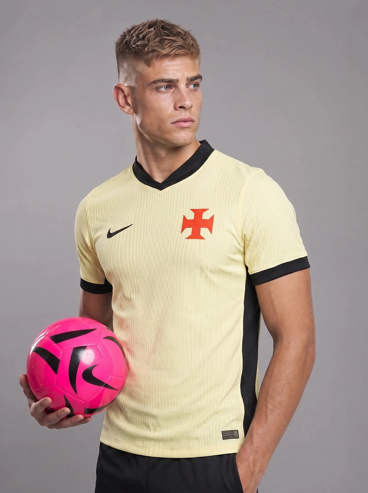Camisa Jogador Vasco Amarela III 2026/27