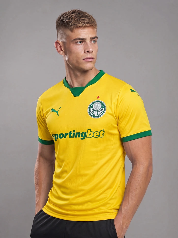 Camisa Palmeiras Amarela III 2025/26