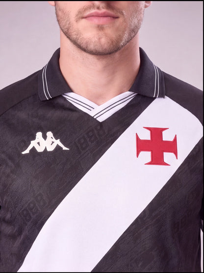 Camisa Vasco I 2025/26 Gola Polo