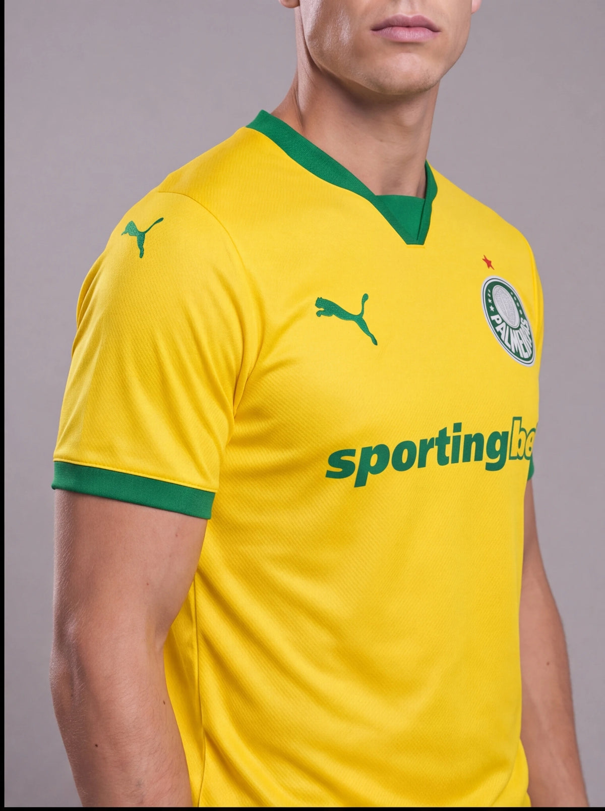 Camisa Palmeiras Amarela III 2025/26