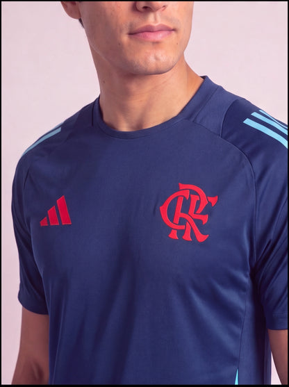 Camisa Treino Flamengo Azul Escuro 2025/26