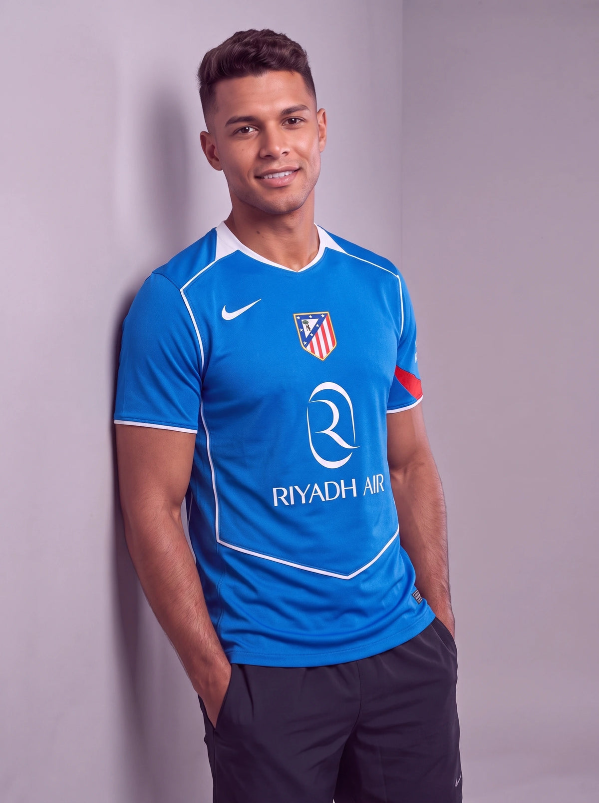 Camisa Atlético de Madri Azul Claro 2025/26