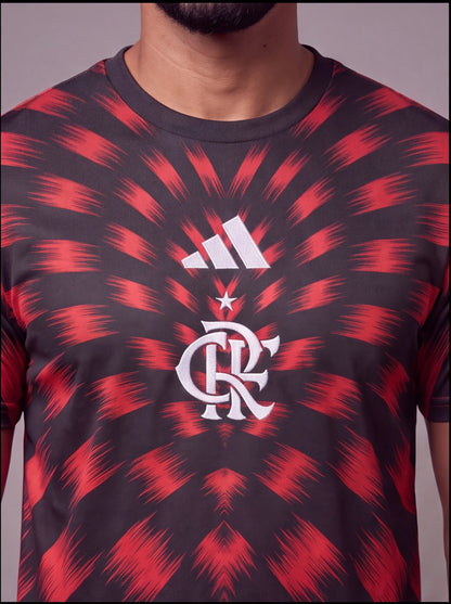Camisa Pré-Jogo do Flamengo 2025/2026