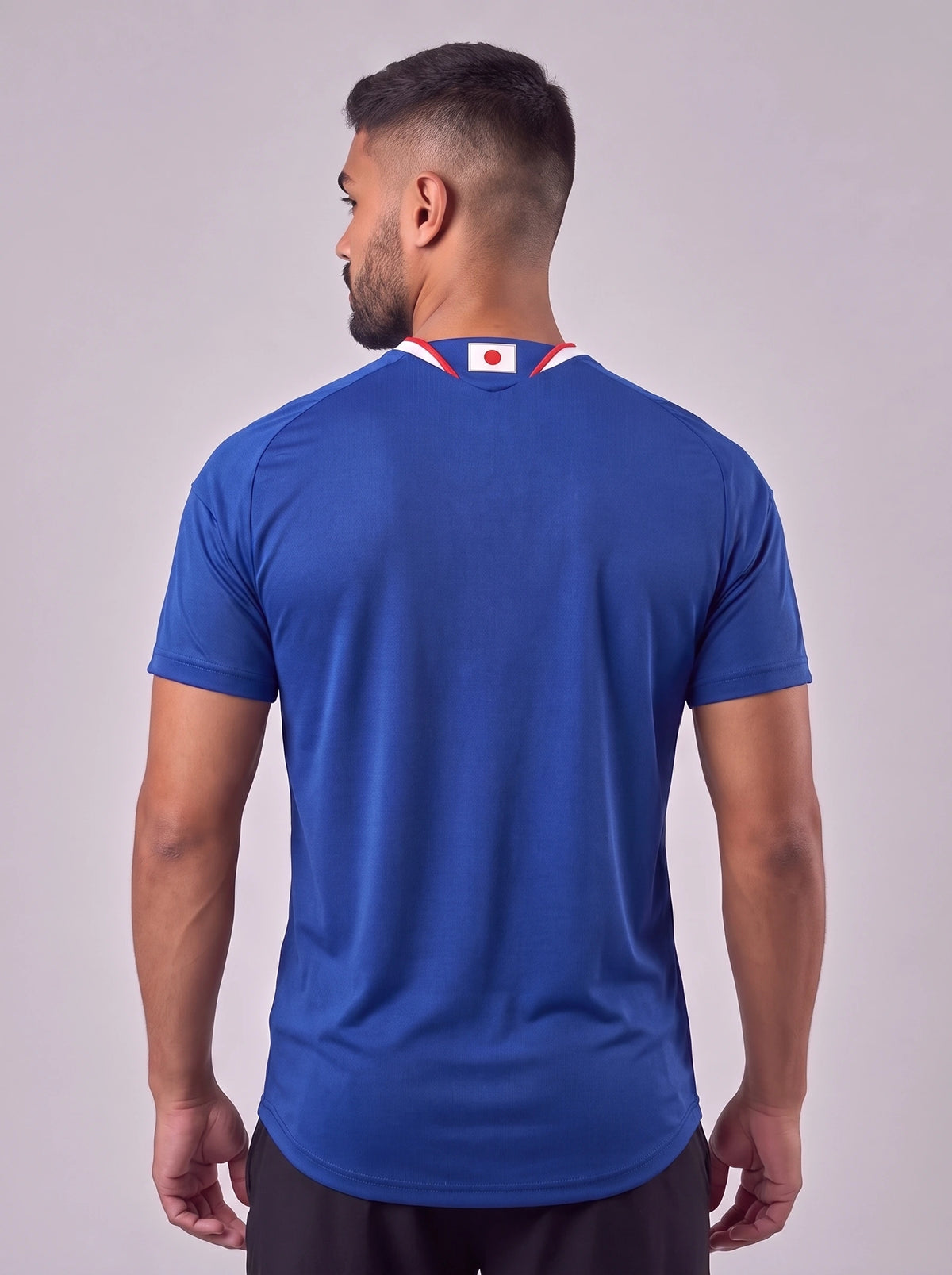Camisa Japão Azul 26/27 – Detalhe Desalinhado