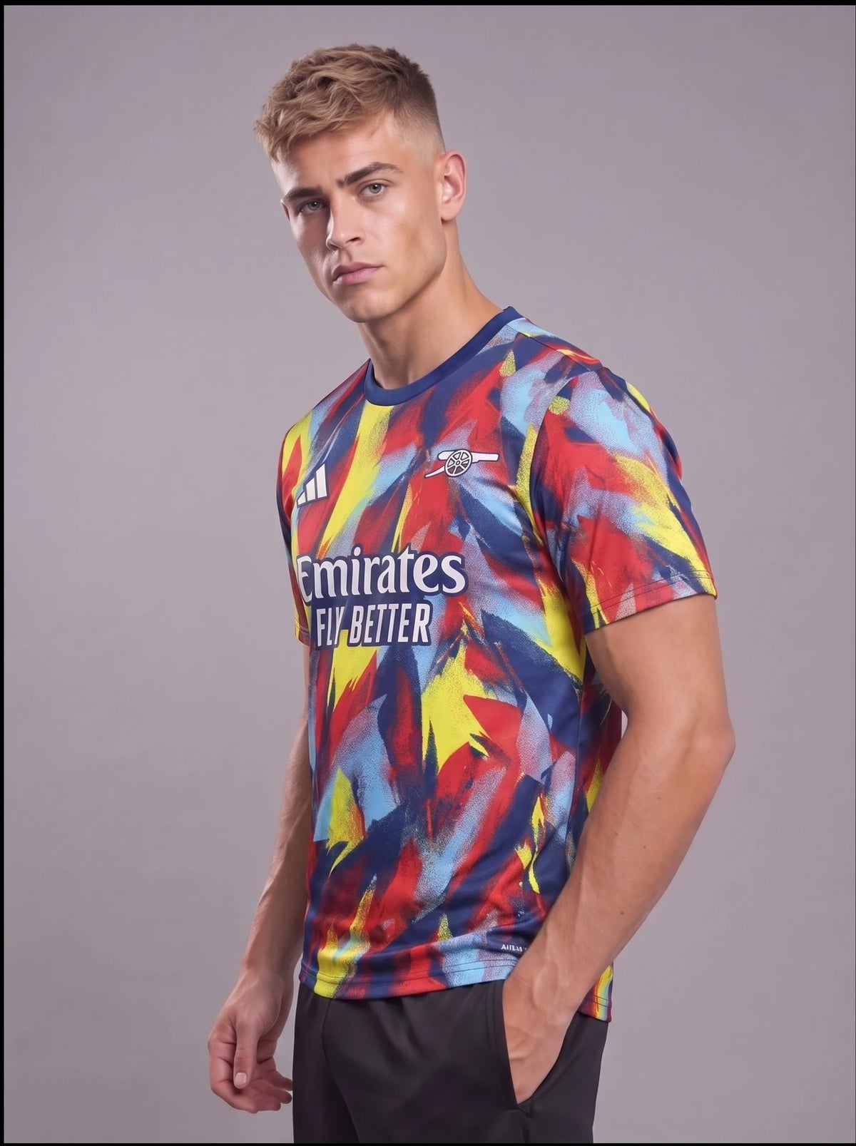 Camisa Arsenal Pré-Jogo 25/26