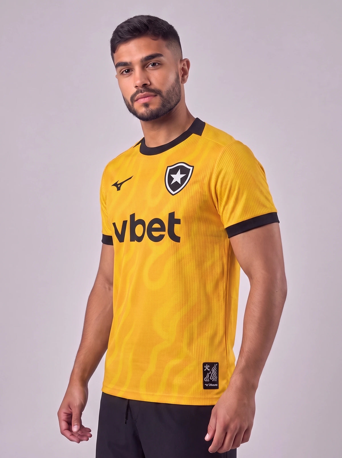Camisa Botafogo Amarela Goleiro I 26/27