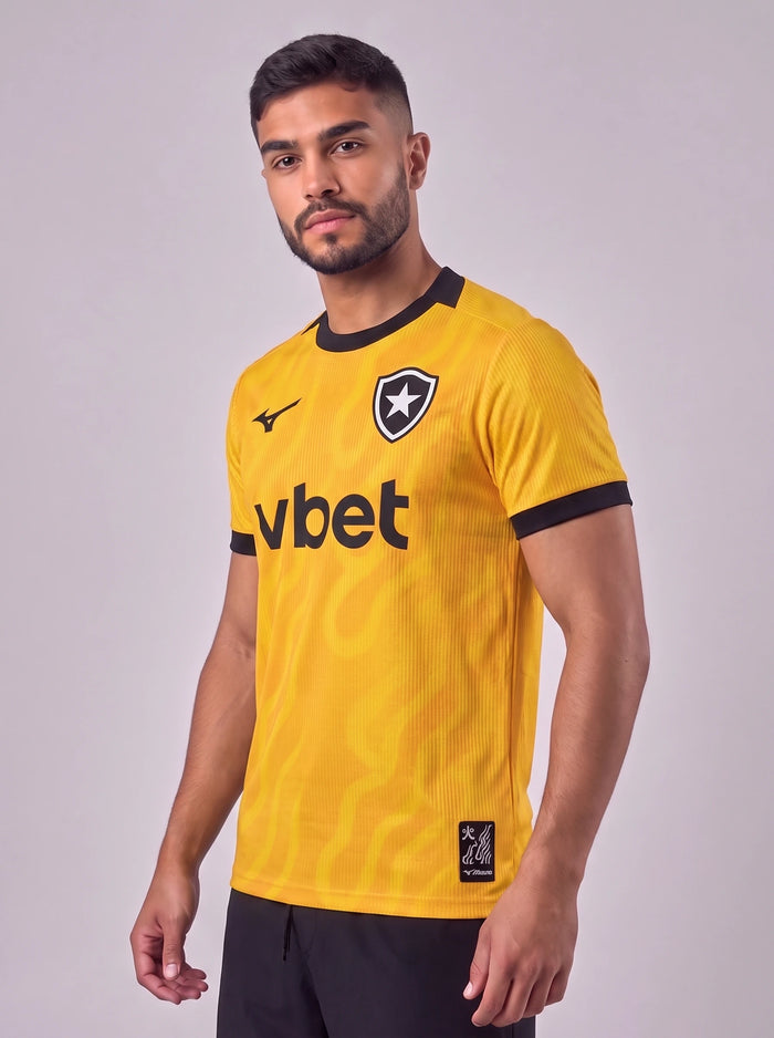 Camisa Botafogo Amarela Goleiro I 26/27