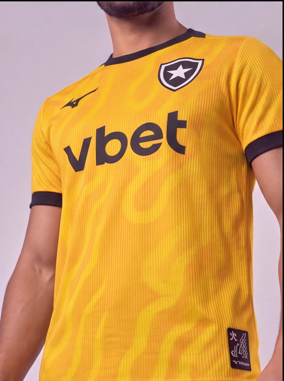 Camisa Botafogo Amarela Goleiro I 26/27